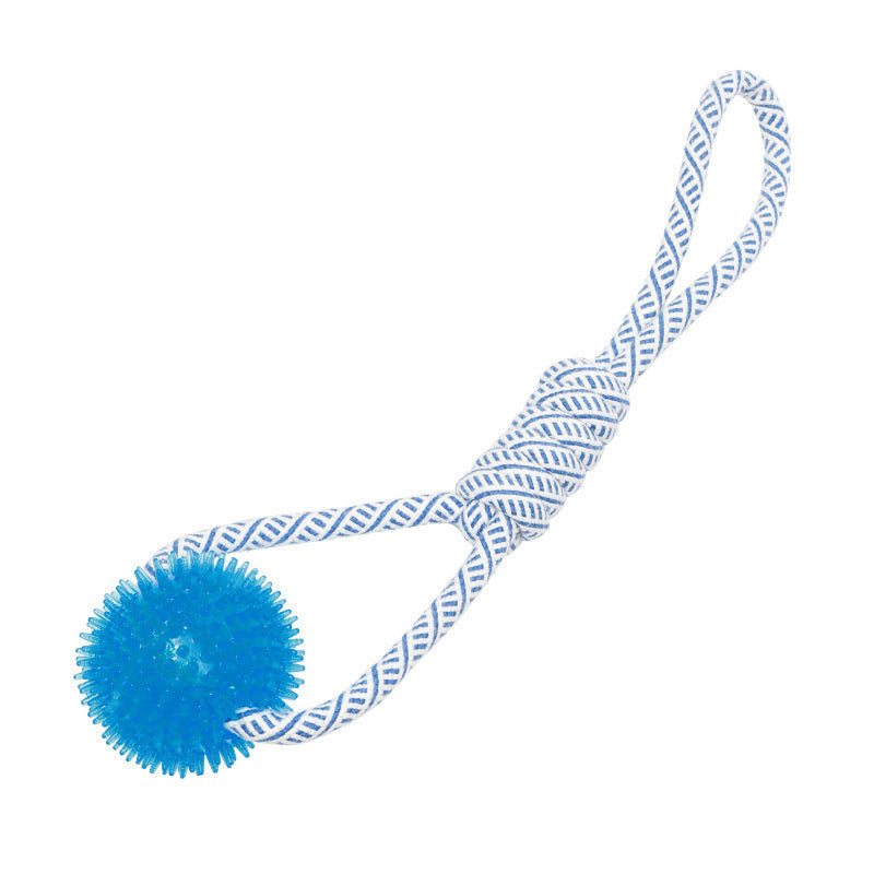 Ocean Series Cotton Rope Dog Toy TPR Pet Molar And Bite Resistant Products