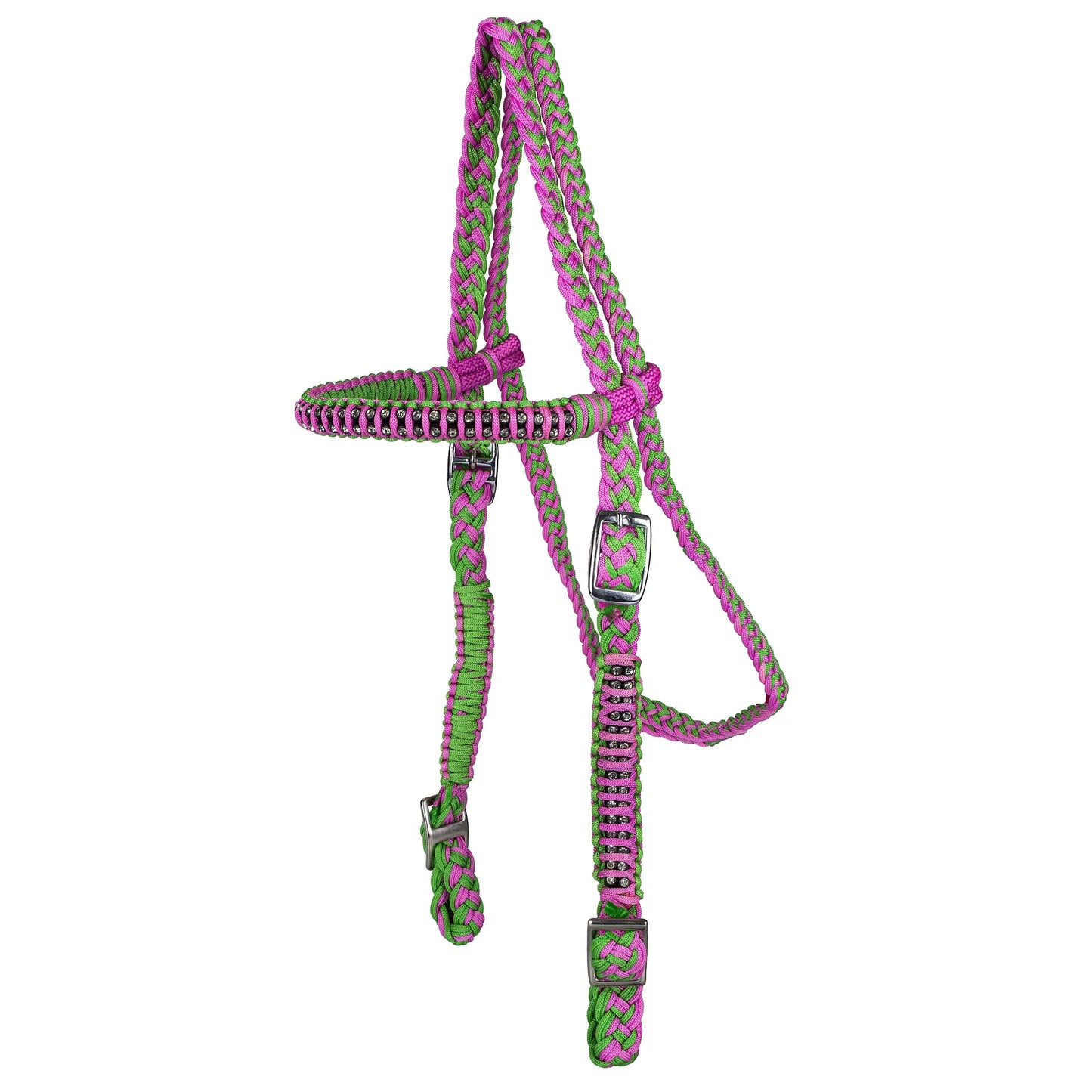 Tabelo Cord Headstall w/ Stones