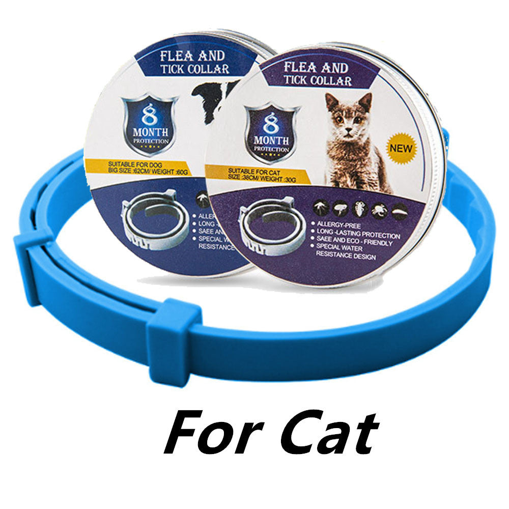 Pet Anti-mosquito Collar Cat and Dog Adjustable Insect Repellent Collar Pet Supplies